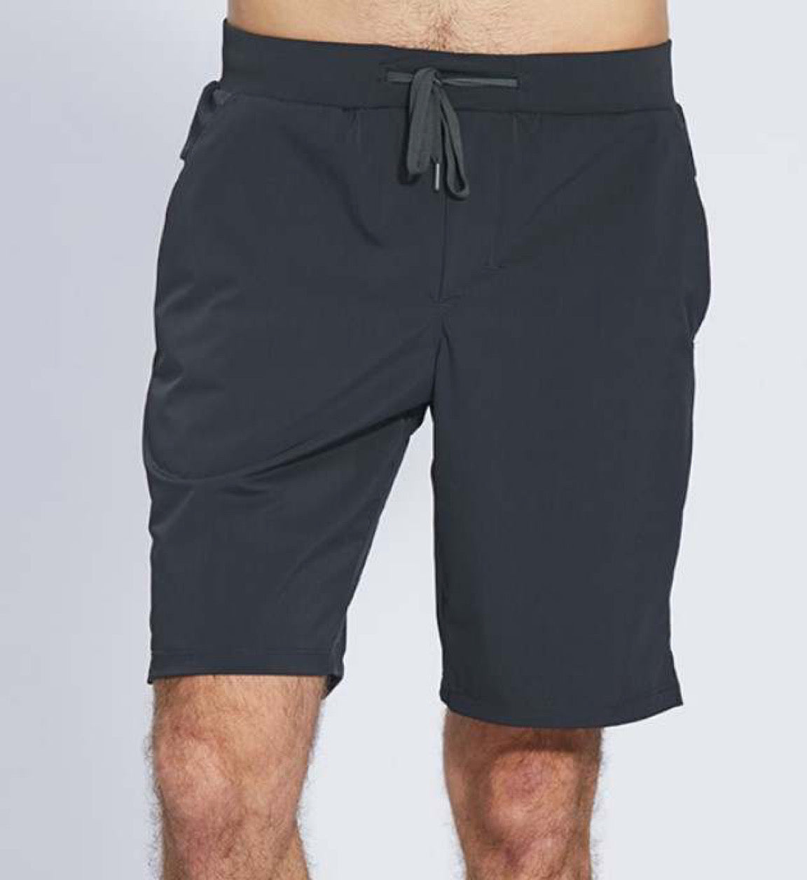 Men linerless gym short